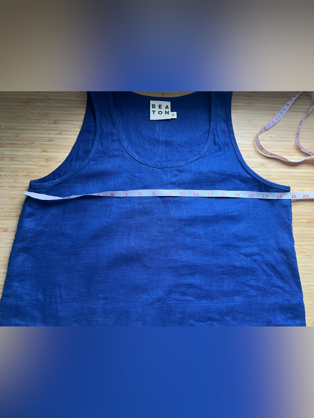 Beaton Linen Tank - Picture 2 of 5
